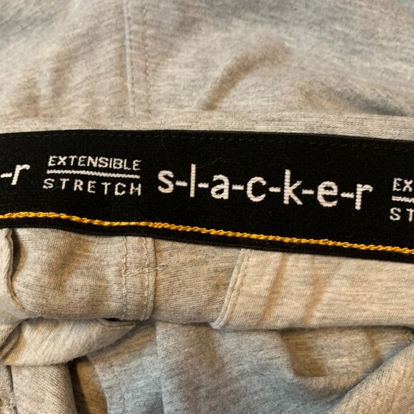 Men's Gray Dress Pants - Picture 3 of 4